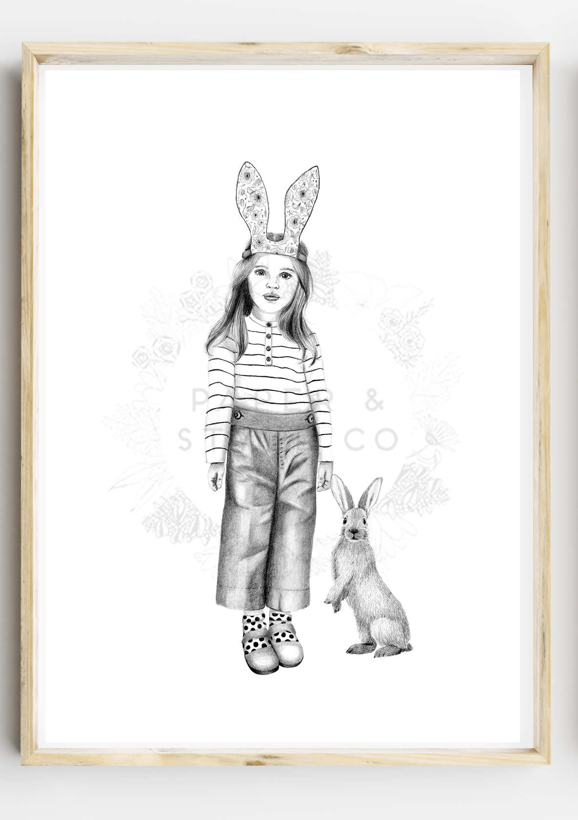 GIRL WITH BUNNY