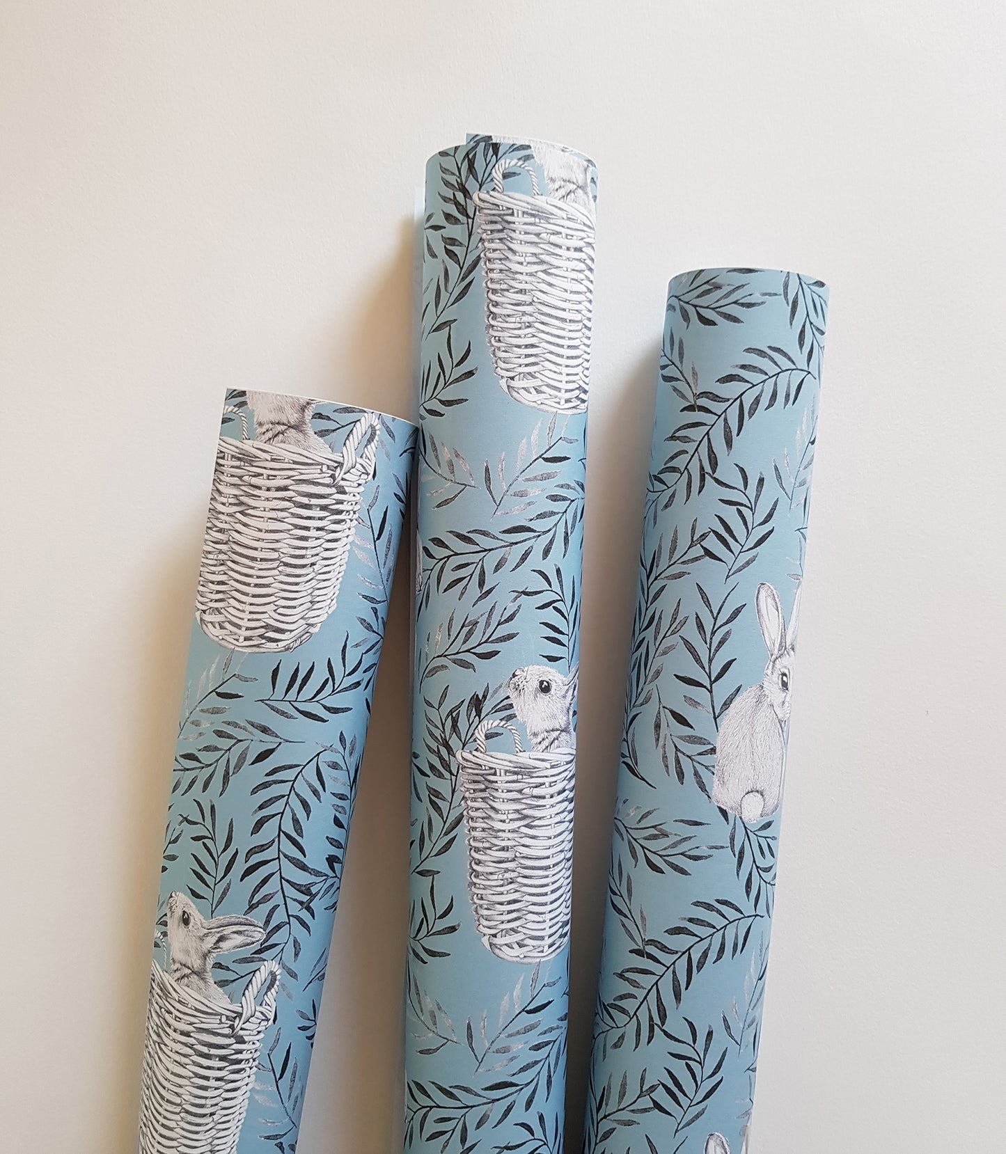 GIFT WRAP-Bunnies In Baskets