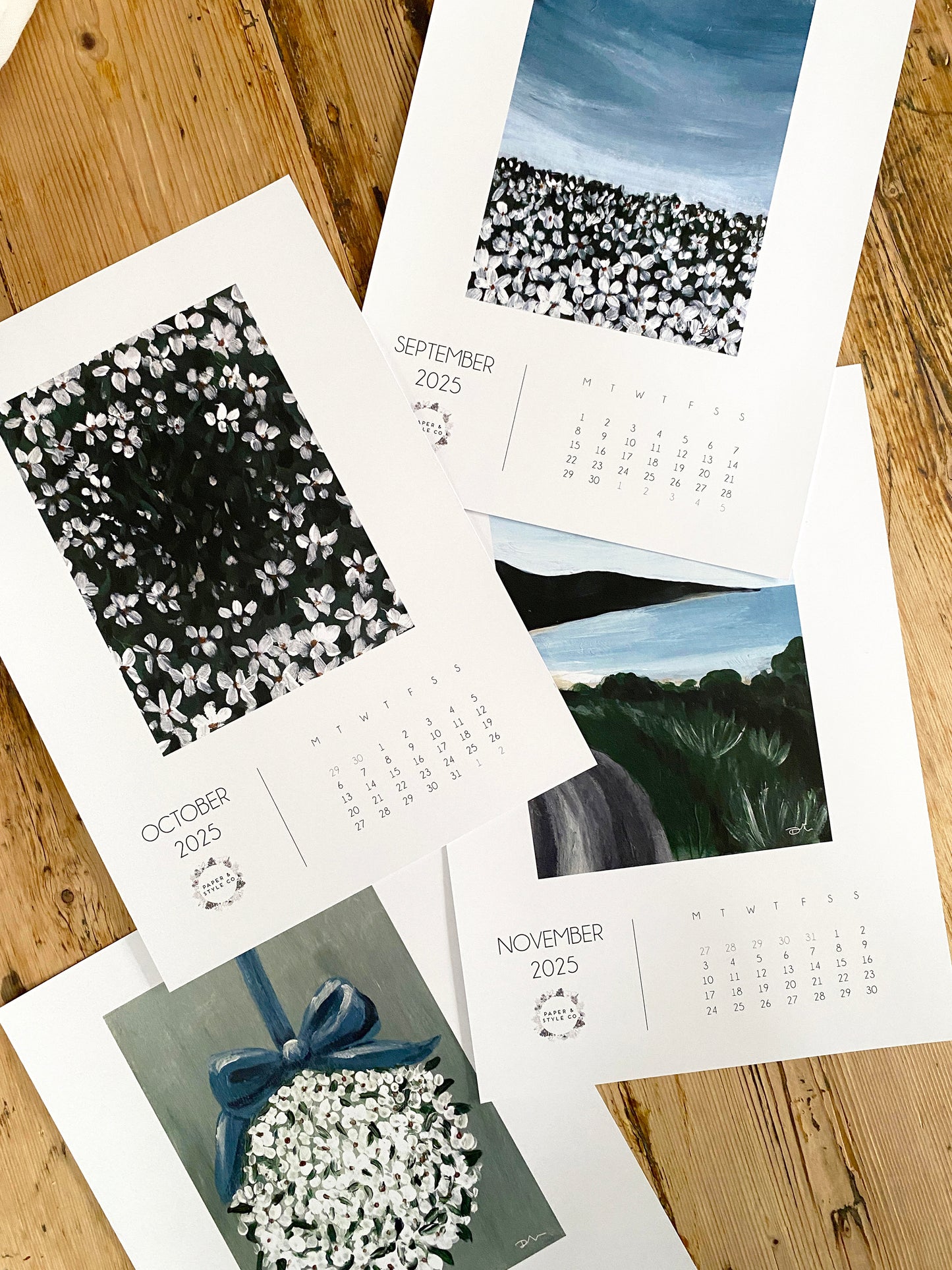 2025 12-Monthly Fine Art Calendars