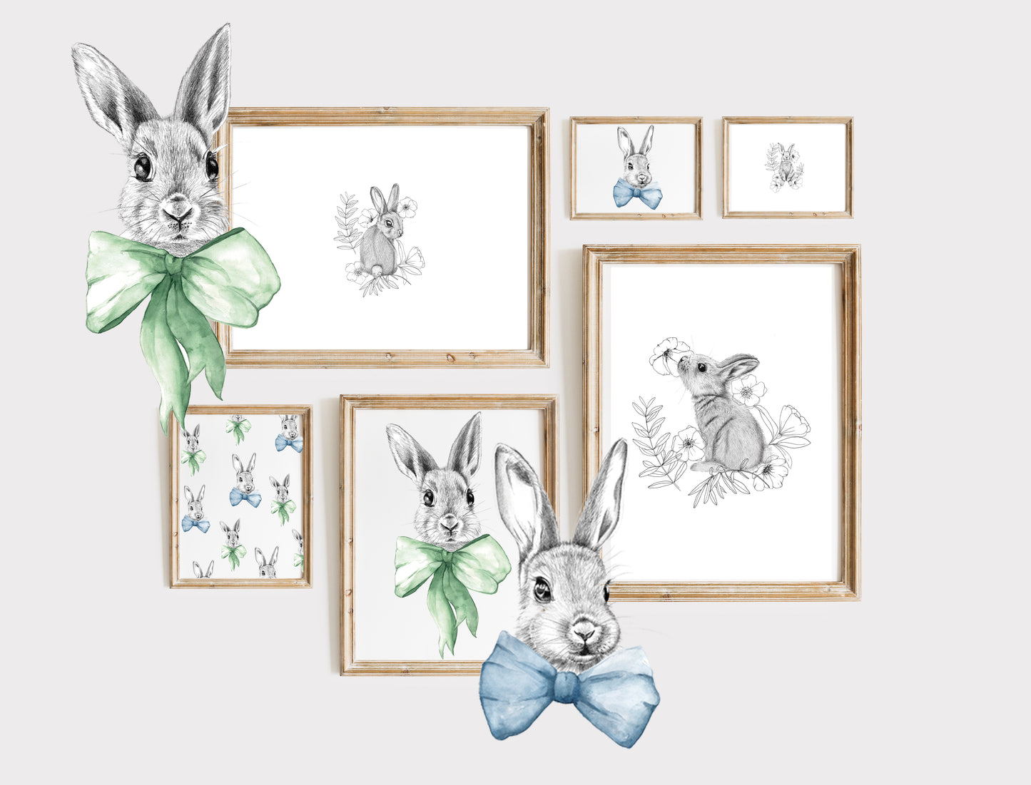 ART PRINTS- BUNNY COLLECTION