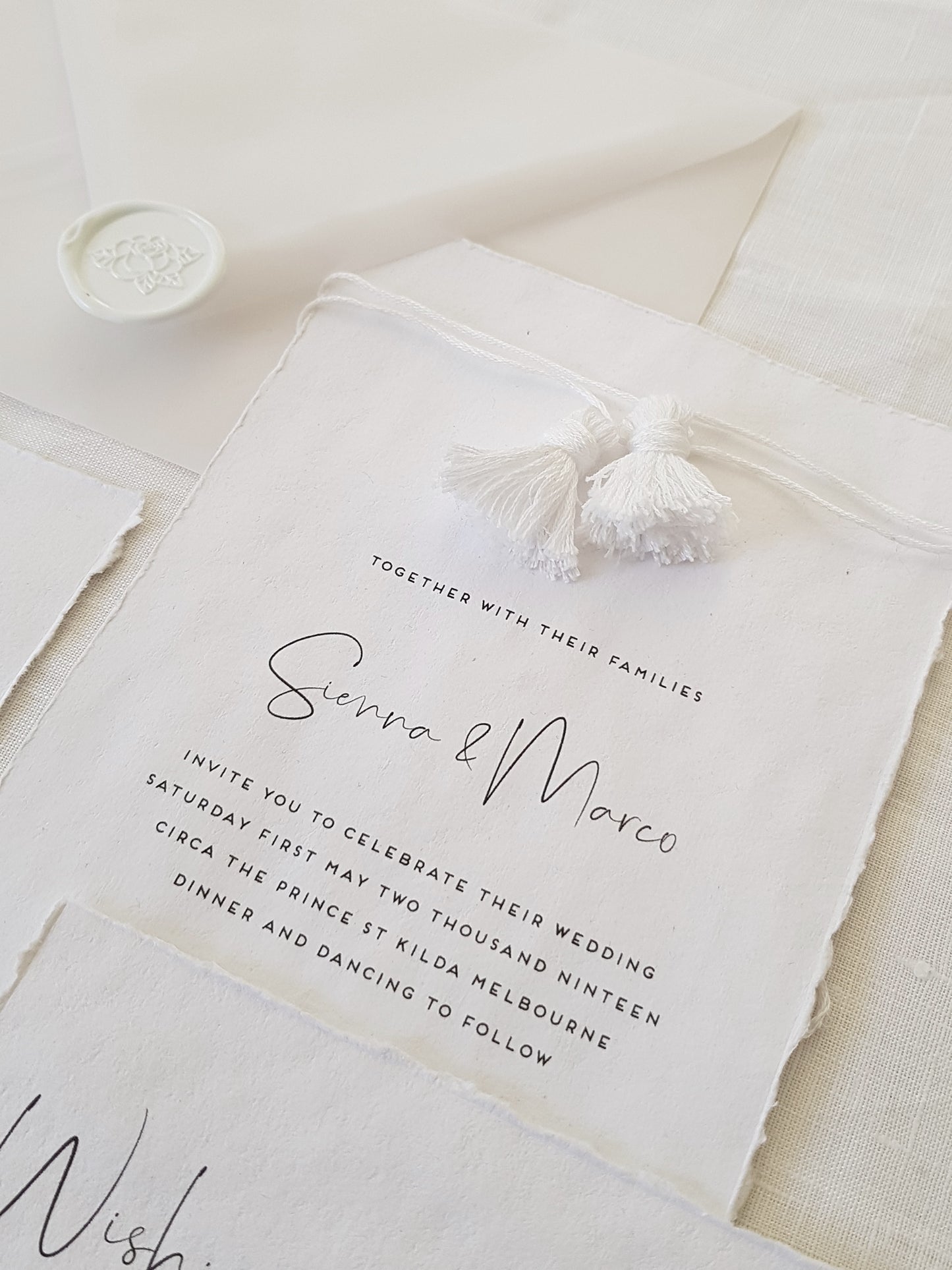 Minimal Luxe Invitation