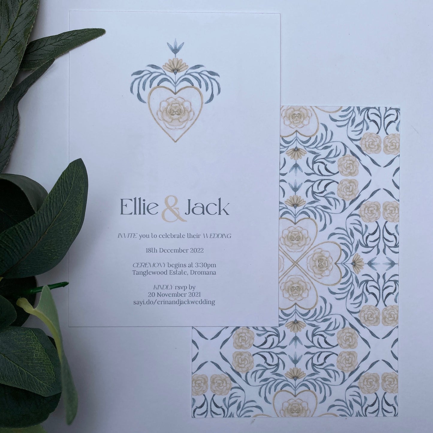 ELLIE Design Invitation